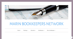 Desktop Screenshot of marinbookkeepers.org