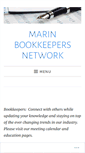 Mobile Screenshot of marinbookkeepers.org